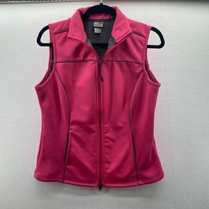 CHAMPION‎ Sleeveless Womens Vest Outerwear Hot Pink Zip Up Medium